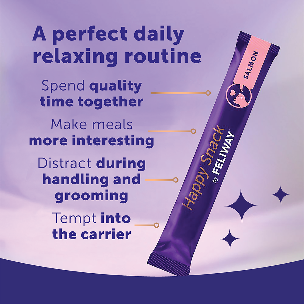 Feliway Happy Snack Calming Treat for Cats 6 x 15g