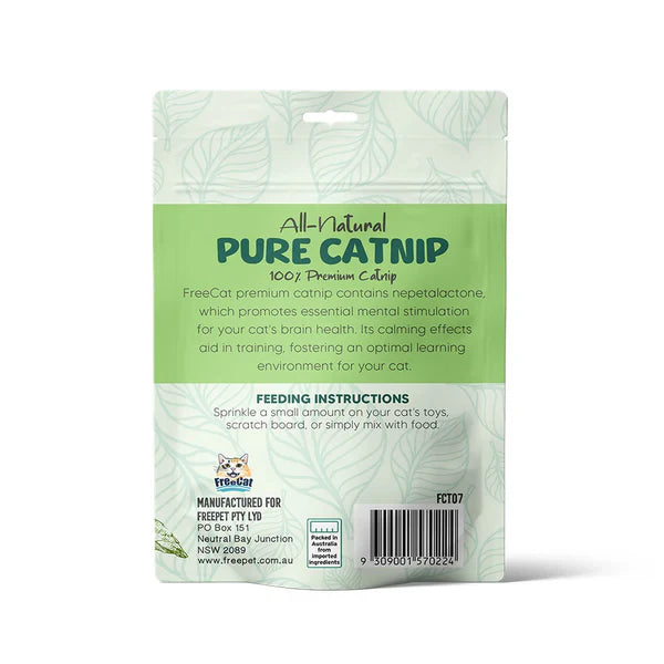 Premium Pure Catnip Cat Treats - 15g