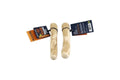 Fuzzl Coffee Wood Stick Interactive Play Pet Dog Chew Toy Medium 2 Pack