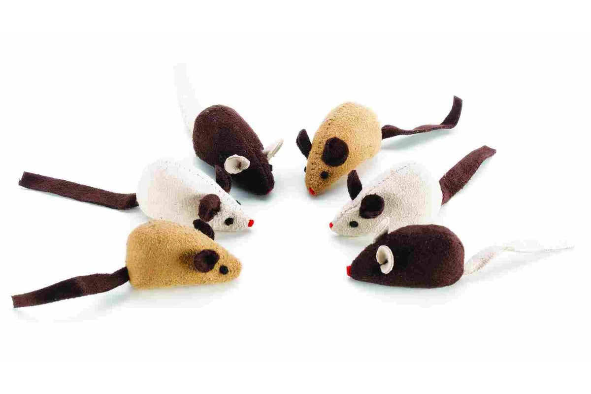 Petface Precious Paws Kitten Mini Mice 6Pcs