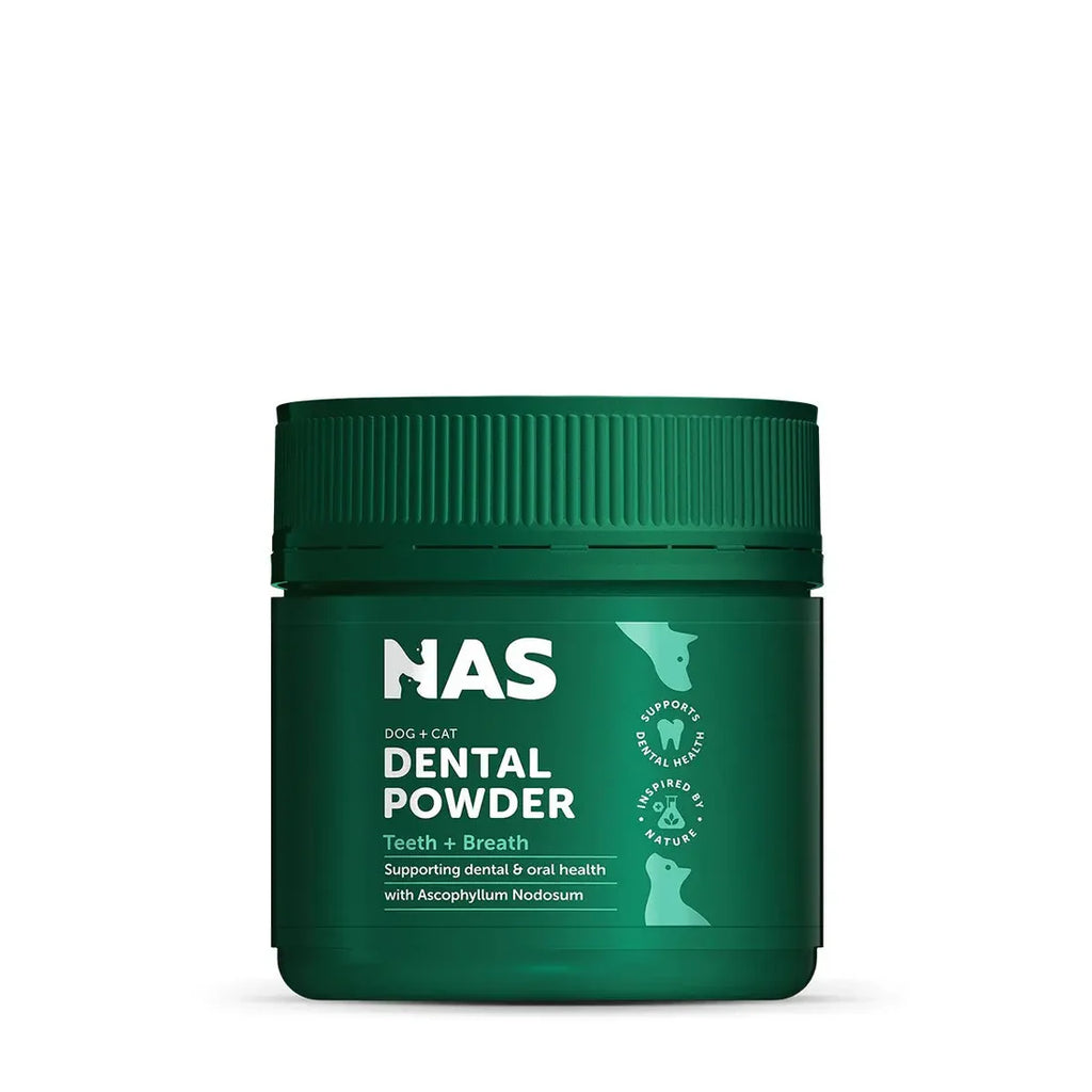 Natural Animal Solutions Dental Powder For Dogs and Cats 80g