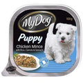 MY DOG PUPPY CHICKEN MINCE RICE & VEG 100G 12PK