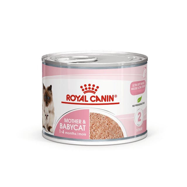 Royal Canin  Mother And Baby Wet Cat Food Cans 195g