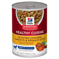 HILLS DOG ADULT 7+ CHICKEN & CARROT STEW 354G 12PK