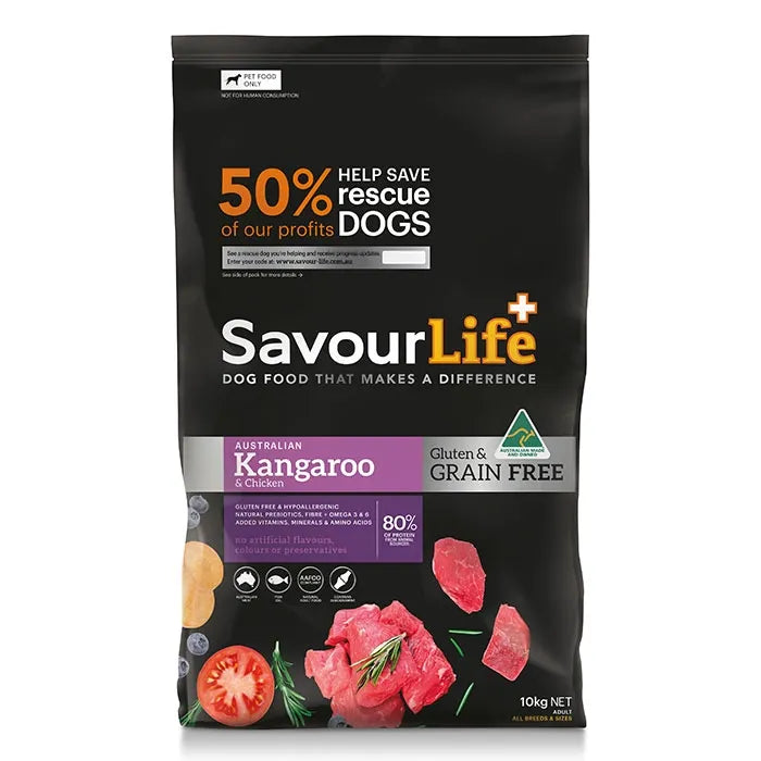 SavourLife Grain Free Adult Kangaroo and Chicken 2.5kg