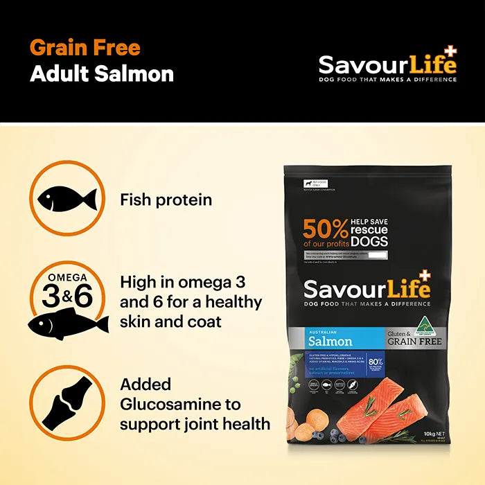 SavourLife Grain Free Adult Salmon 2.5kg