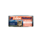 FELINE NATURAL NZ LAMB & KING SALMON FEAST 170G  (OM12)