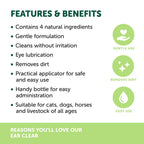 Natural Animal Solutions Eye Clear 15ml