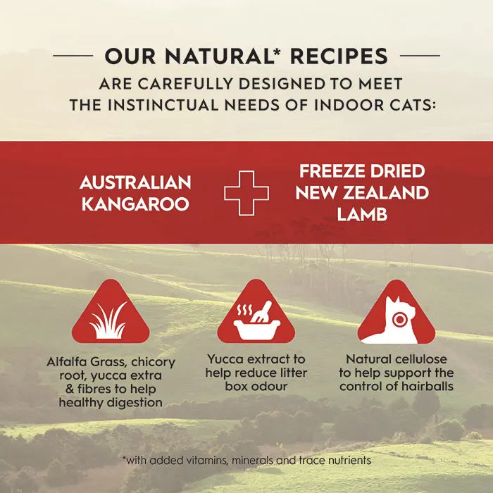 TRILOGY Adult Kangaroo & Freeze Dried Lamb Dry Cat Food