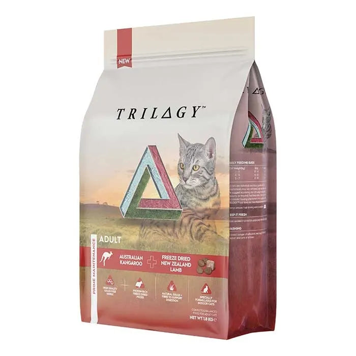 TRILOGY Adult Kangaroo & Freeze Dried Lamb Dry Cat Food