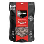 BLACK HAWK DOG TREATS BEEF JERKY STICKS 100G
