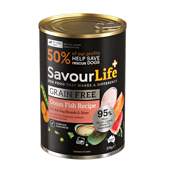 SavourLife Grain Free Adult Ocean Fish 375g