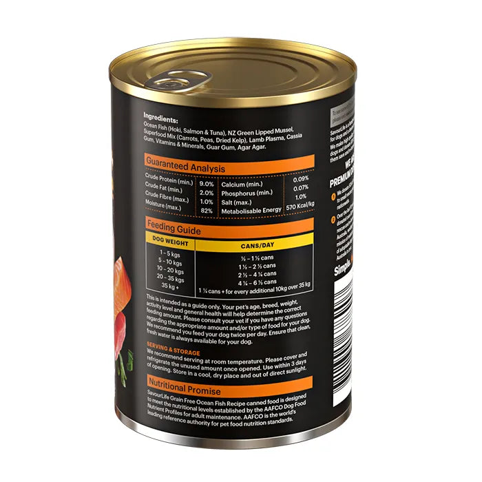 SavourLife Grain Free Adult Ocean Fish 375g