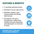Natural Animal Solutions Gut Balance ProBiotic For Cats 80g
