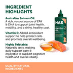 Natural Animal Solutions Salmon Omega Oil For Dogs and Cats 500ml