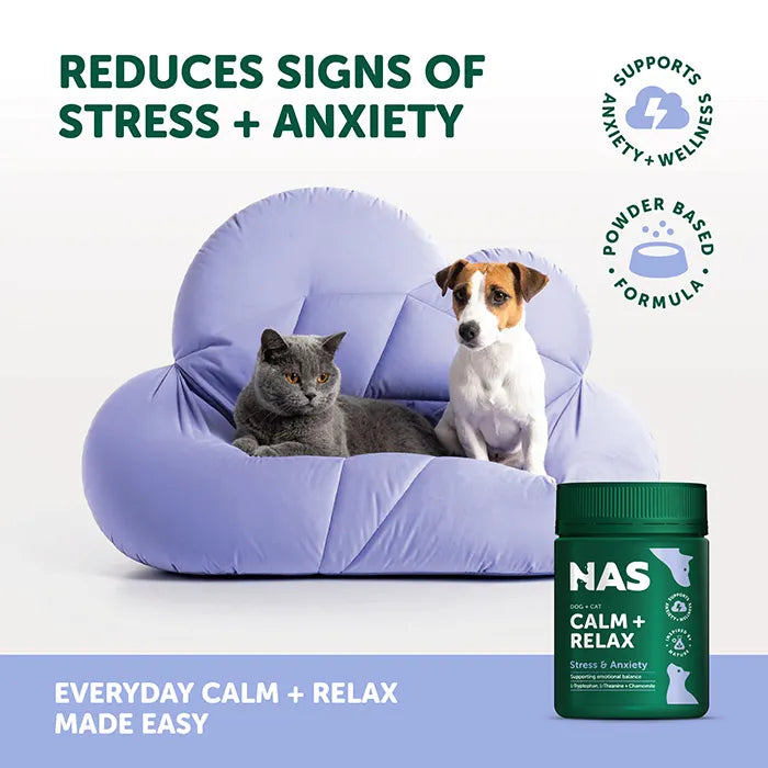 Natural Animal Solutions Calm & Relax For Dogs and Cats 120g