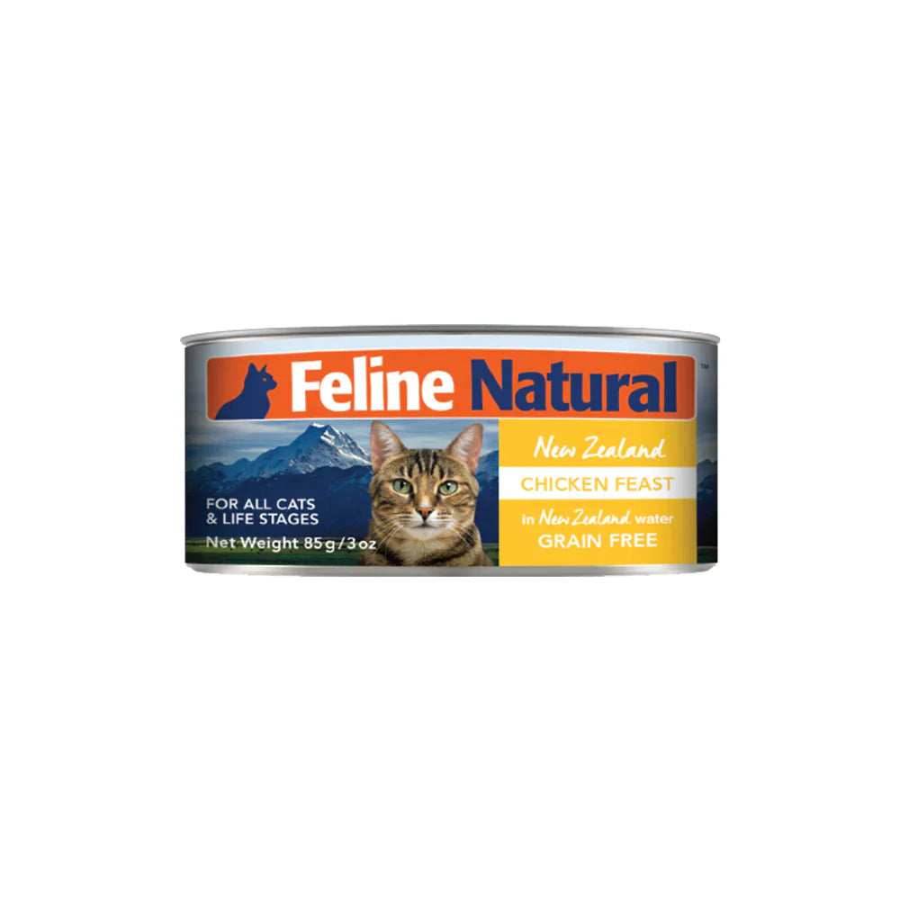 Feline Natural Premium Cat Wet Food Can 170g （Chicken Feast）