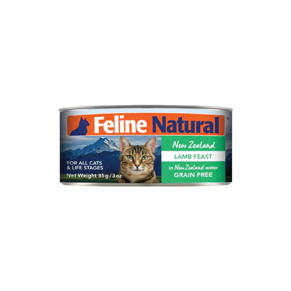 Feline Natural Premium Cat Wet Food Can 170g （Lamb Feast）