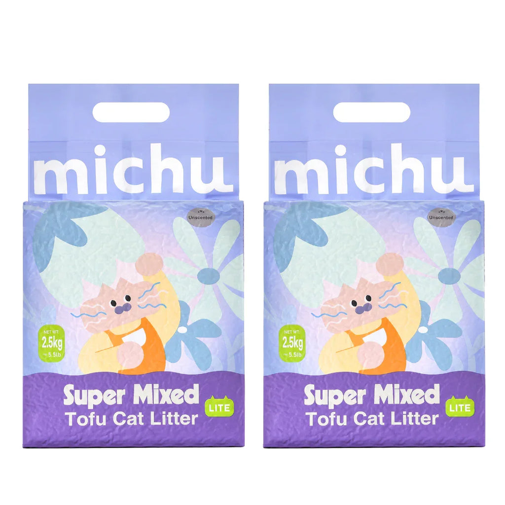 Mitchu Mixed Tofu Cat Litter Lite 2.5kg