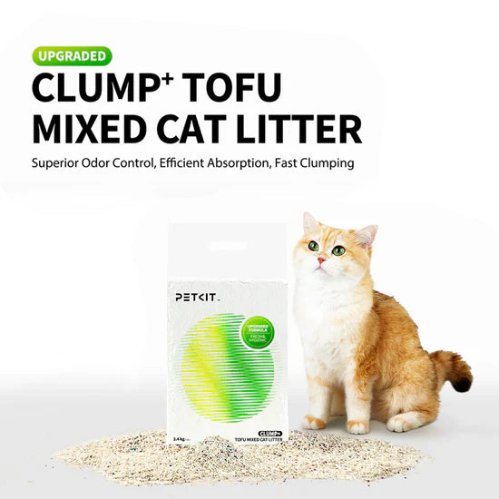 PETKIT Clumping Tofu Mixed Cat Litter 2.4Kg
