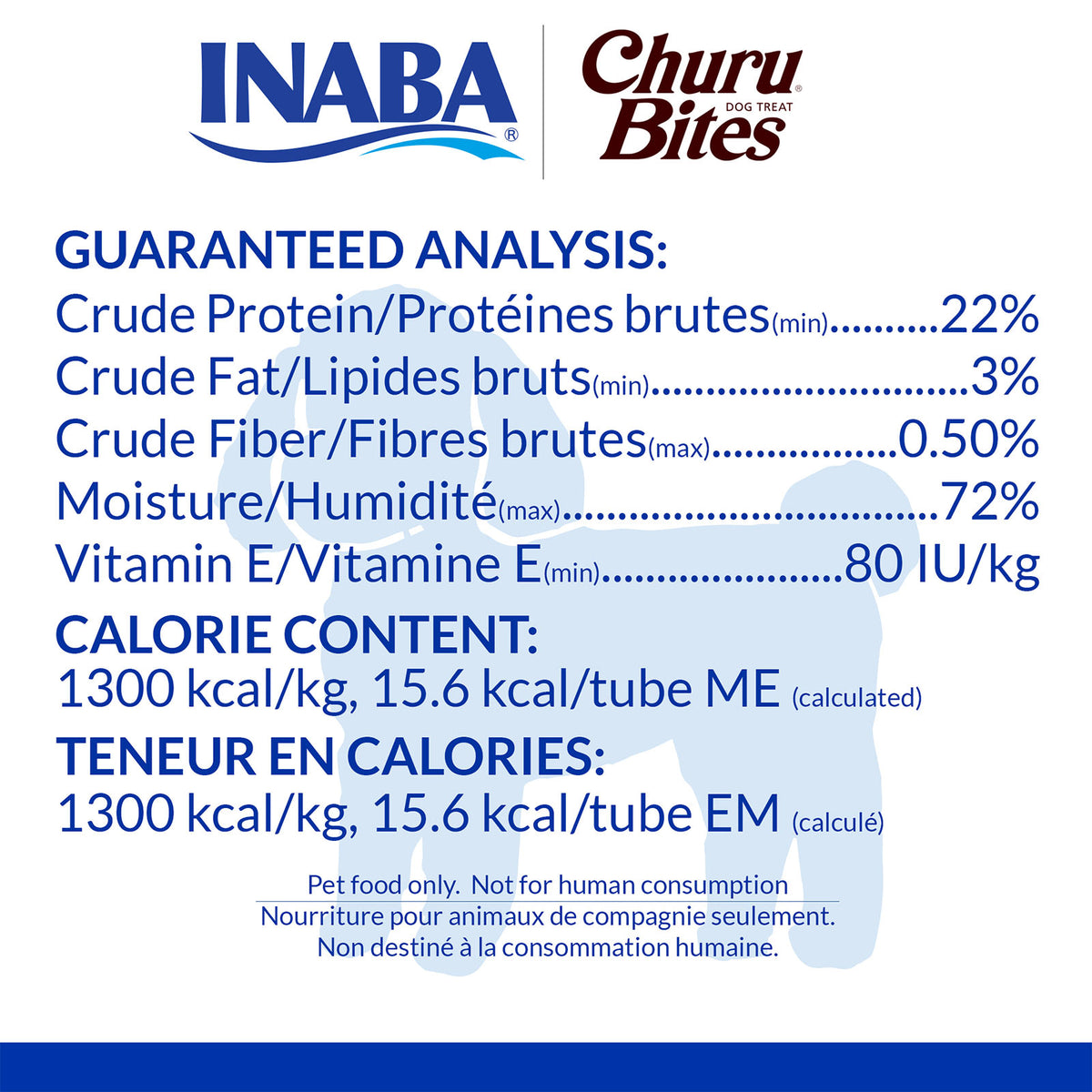 INABA DOG CHURU BITES CHICKEN WRAPS 96G 6PK