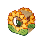 Pawpular Sunflower Cozy Cave Cat Scracher