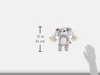 Fringe Studio Dog Toy, Girlie Sloth On A Rope Plsh Pet Toy