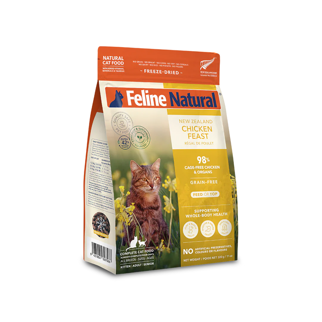 Feline Natural Grain-Free FD NZ Chicken Feast 320G