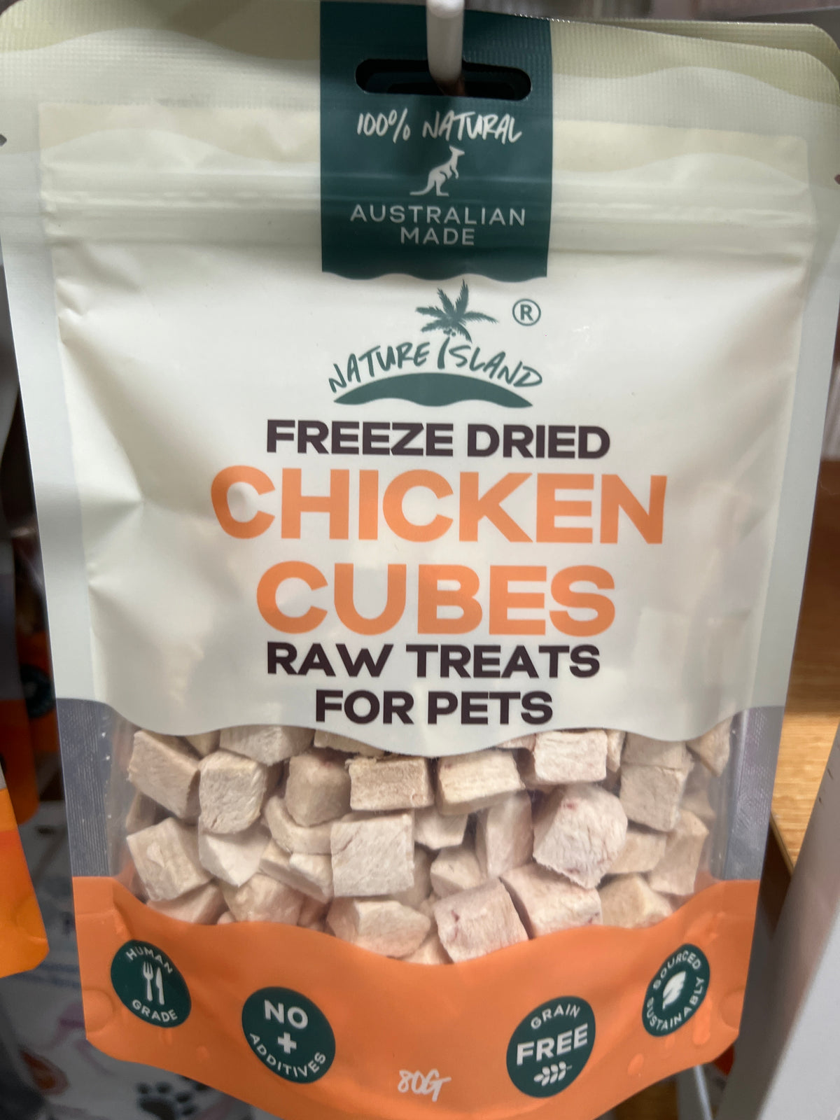 Freeze Dired Chicken Cubes
