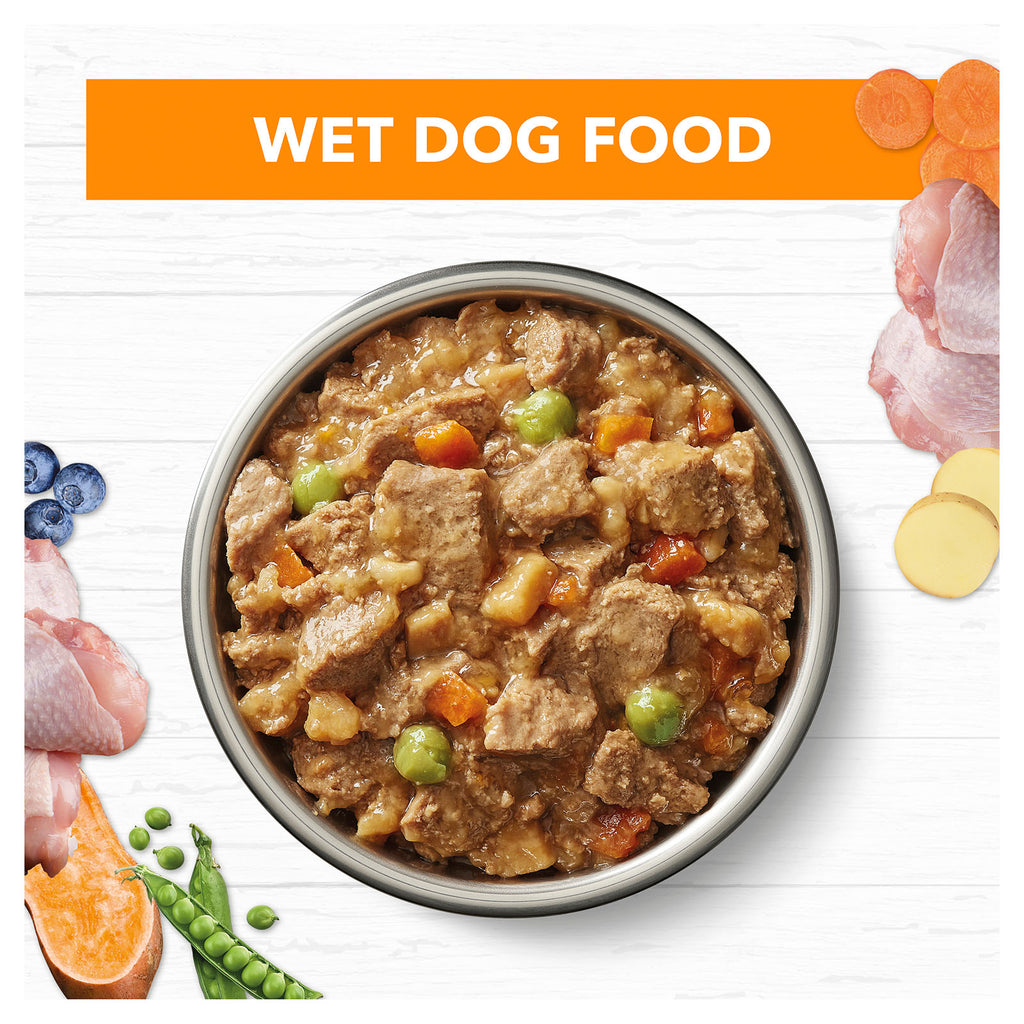 Ivory Coat Grain Free Chicken Stew Adult Canned Wet Dog Food 400g