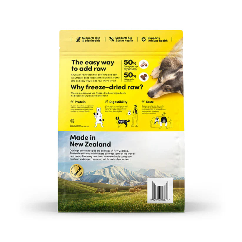 Animals Like Us Raw Mix 50 Ocean Fish Freeze Dried Dog Food