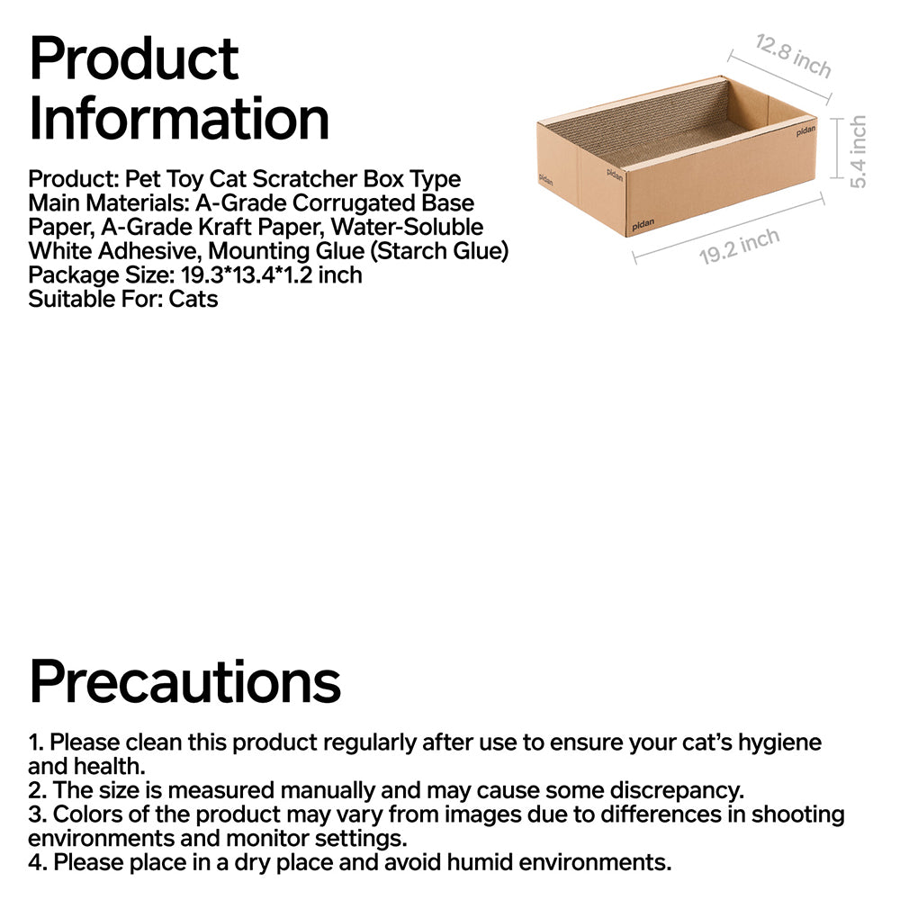 PIDAN Cat Scratcher Carton Type