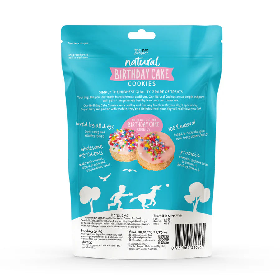 The Pet Project Birthday Cake Cookie Dog Treats