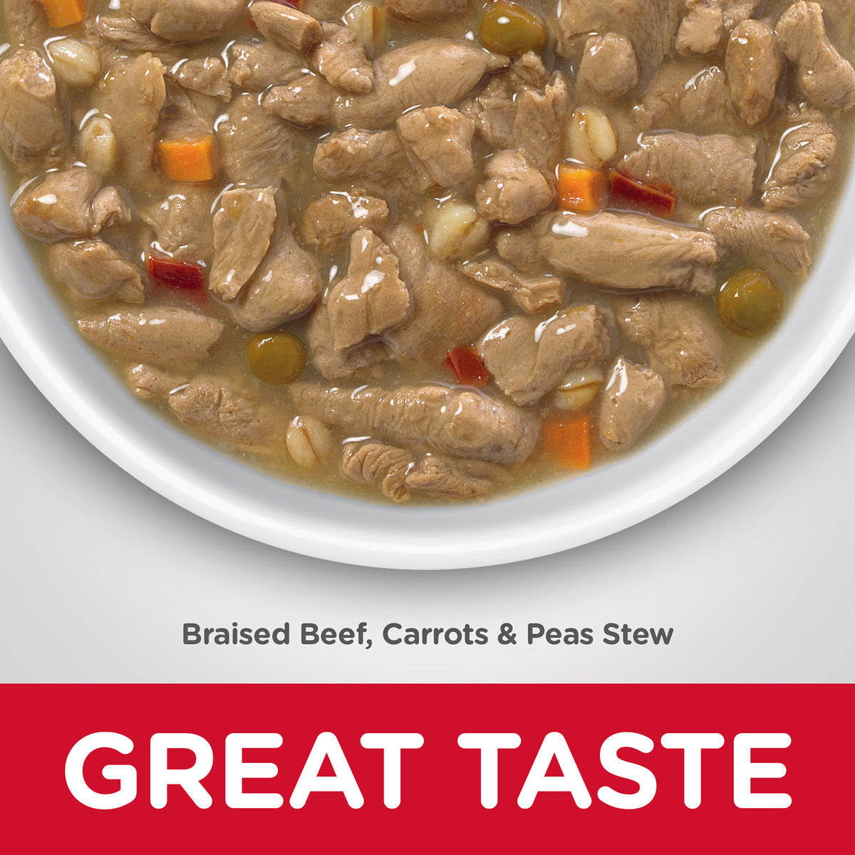 HILLS DOG ADULT BEEF CARROT & PEAS STEW 354G 12PK