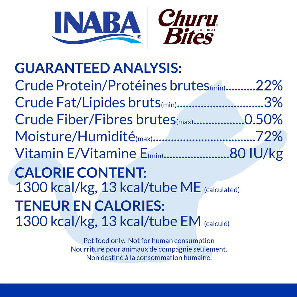 Inaba Churu Bites Chicken Wraps Tuna Salmon Cat Treats 30g