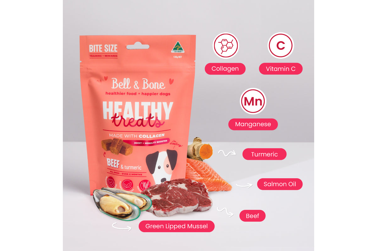 BELL & BONE HEALTHY TREATS BEEF (JOINT & MOBILITY) 130G