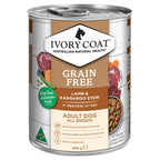 IVORY COAT LAMB & KANGAROO STEW 400G