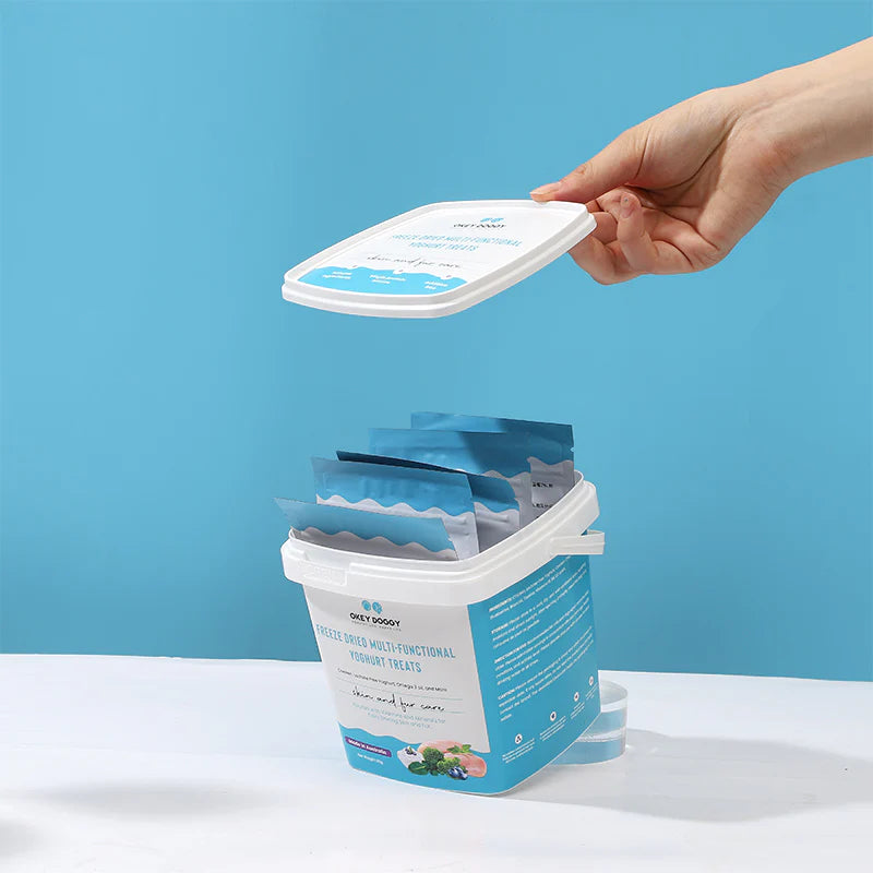 OKEY DOGGY Freeze Dried Skin & Fur Care Yoghurt Treats 50g