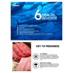 CAT FOREST Premium Tuna White Meat With Salmon In Jelly Cat Canned Food 85G X 24
