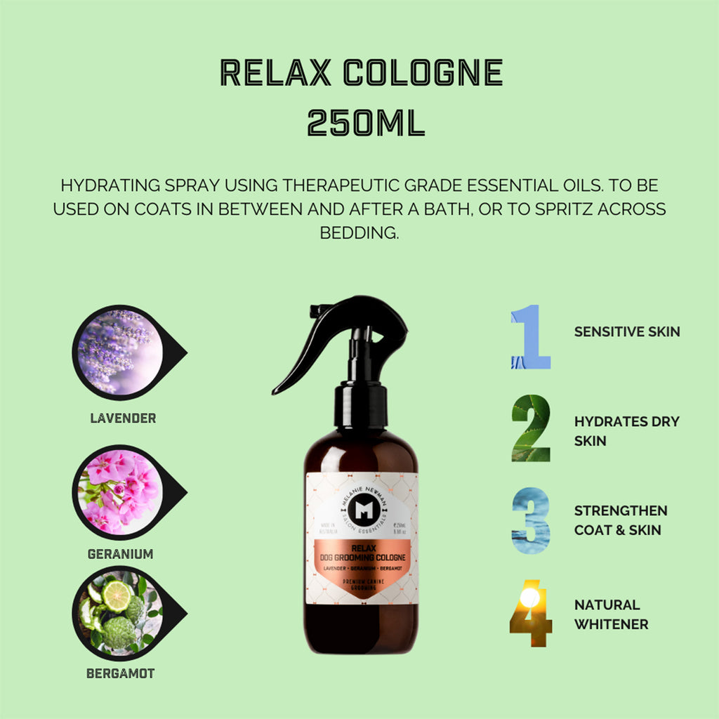 Melanie Newman Relax Grooming Cologne (250ml)