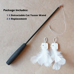 PURROOM Retractable Cat Teaser