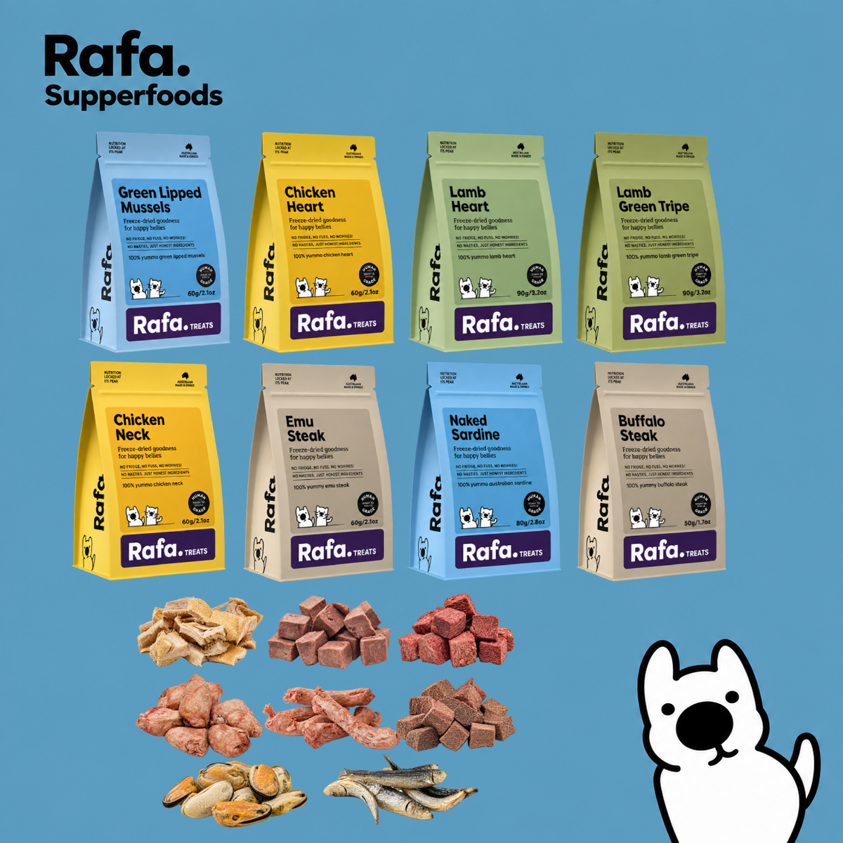 Rafa Freeze Dried Treats