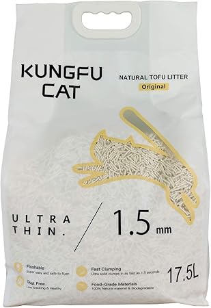 KUNGFU CAT Tofu Cat Litter 17.5L/6.5KG