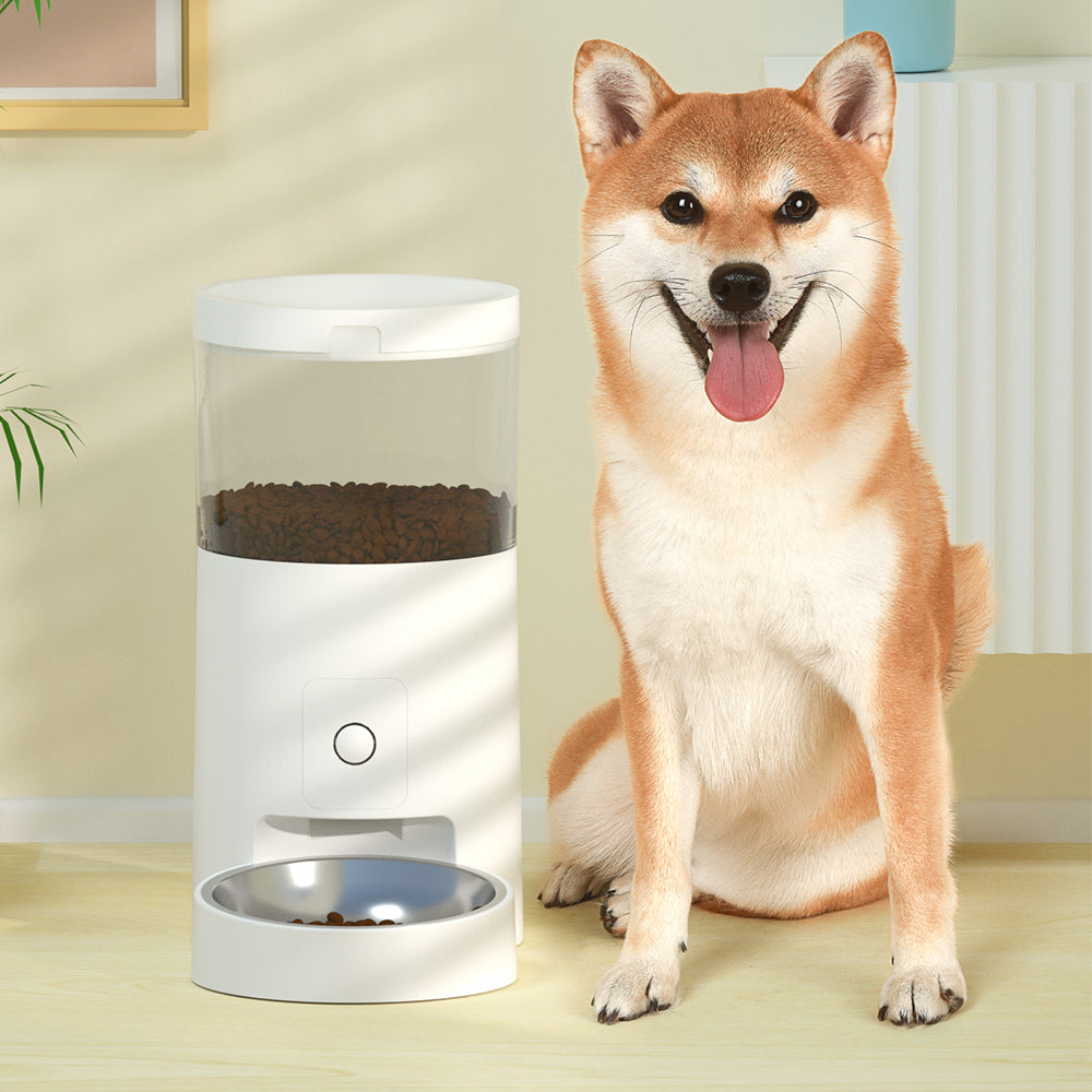 PAKEWAY Automatic Pet Feeder 4L- White