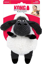 KONG - Sherps Floofs Sheep - Indoor Cuddle Squeaky Plush Dog Toy - for Medium Dogs