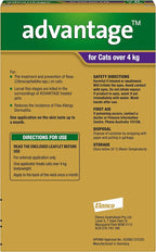 Advantage Spot-on Flea Treatment for Cats over 4kg 1pk