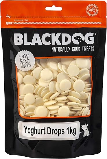 BLACK DOG YOGHURT DROPS 250G