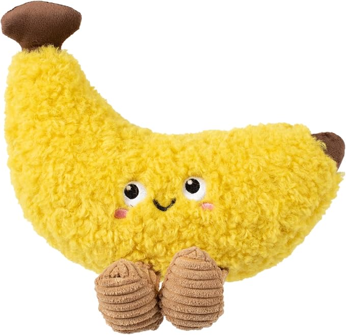 Fringe Studio Head Over Peels For U Plsh Dog Toy