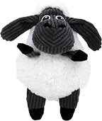 KONG - Sherps Floofs Sheep - Indoor Cuddle Squeaky Plush Dog Toy - for Medium Dogs