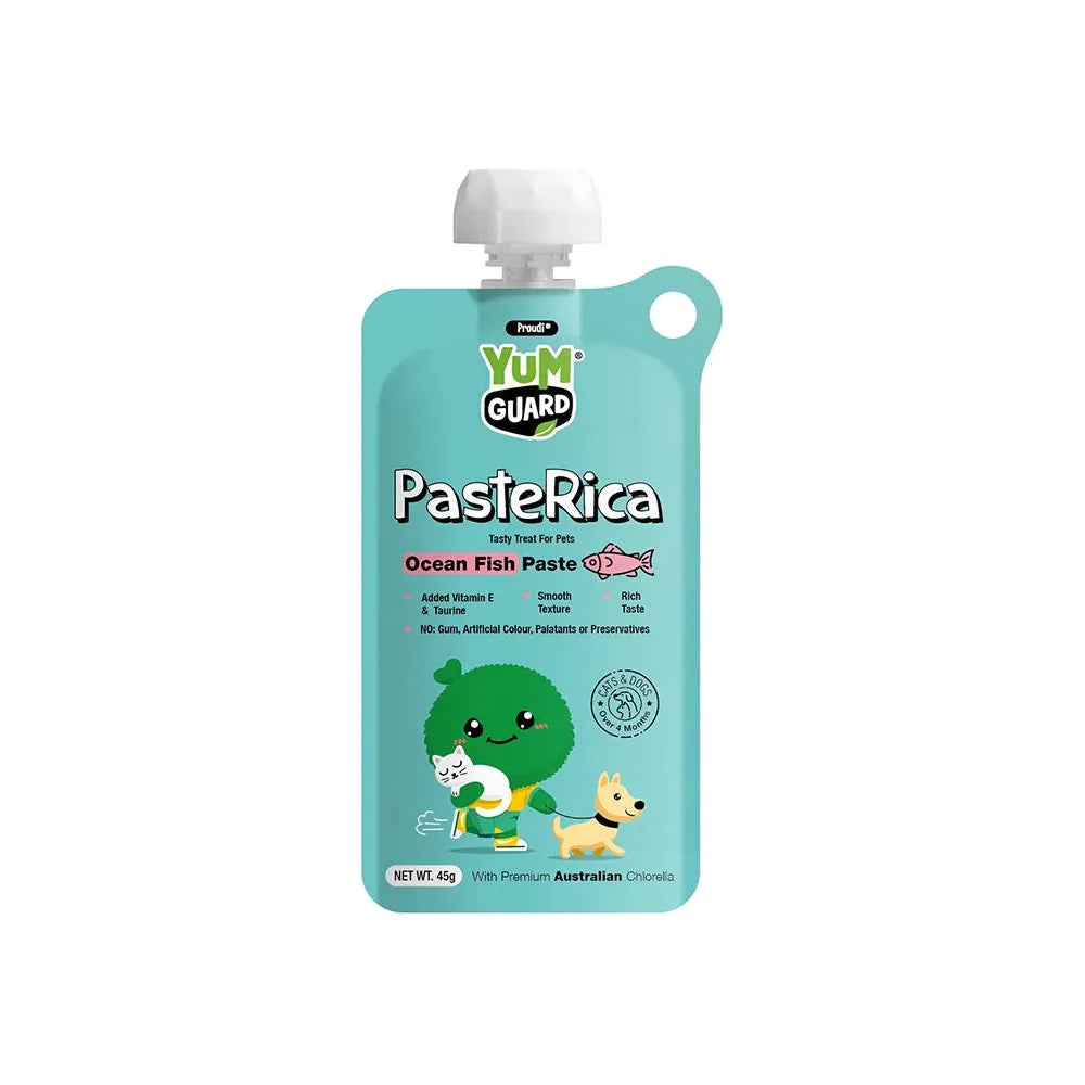 YumGuard Paste Rica Ocean Fish Paste Treat for Cats and Dogs 45g